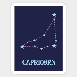 Capricorn Zodiac Sign Constellation Magnet